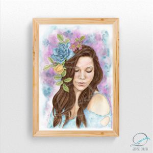 Quadro decorativo – “Sonhos de Perséfone”